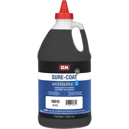 SEM PRODUCTS Sure-Coat Black 1/2 Gallon SE16015